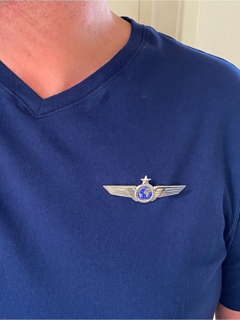 Halloween Costume Pilot Wings Captains Badges Wings Pin Aviation Airplane - Picture 4 of 5